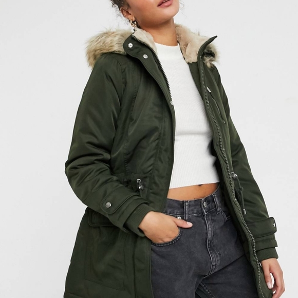 NWT ASOS | $125 Winter Hooded Parka - Picture 6 of 9